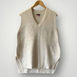 Vince Camuto Cream Sweater Vest